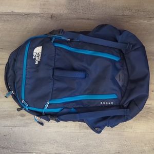 The North Face Surge daypack, cosmic blue/bomber blue